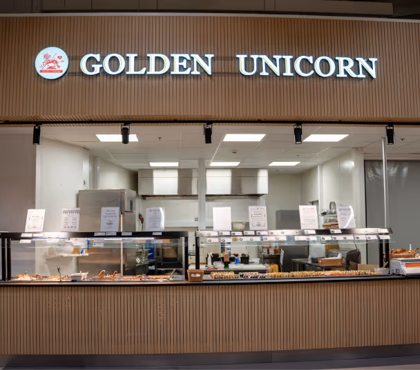 Golden Unicorn Prisma Linnainmaa food counter.